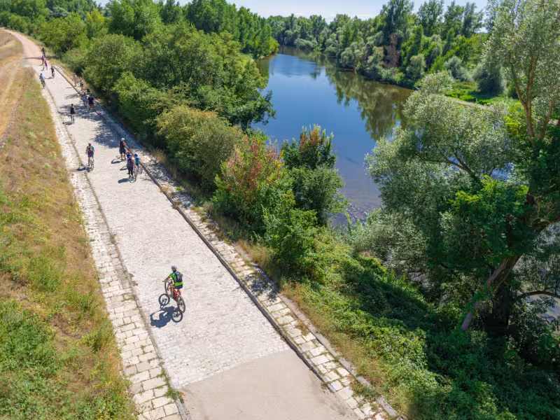 Via Allier sur la voie verte Vichy-Billy