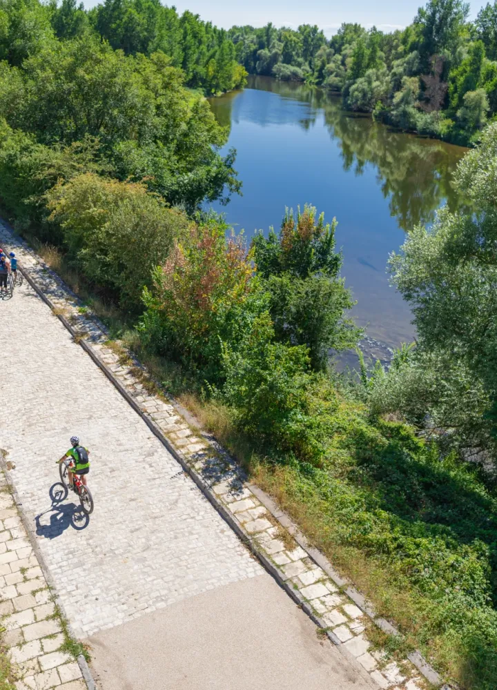 Via Allier sur la voie verte Vichy-Billy