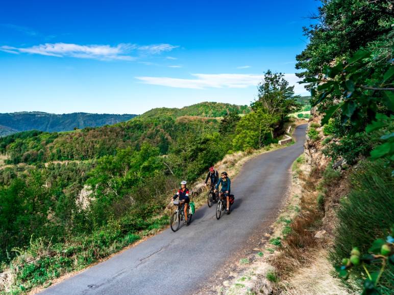 Retour en vélo sur la Via Allier