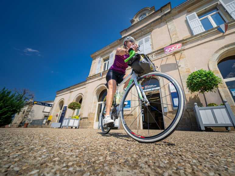 Des gares tout du long du parcours