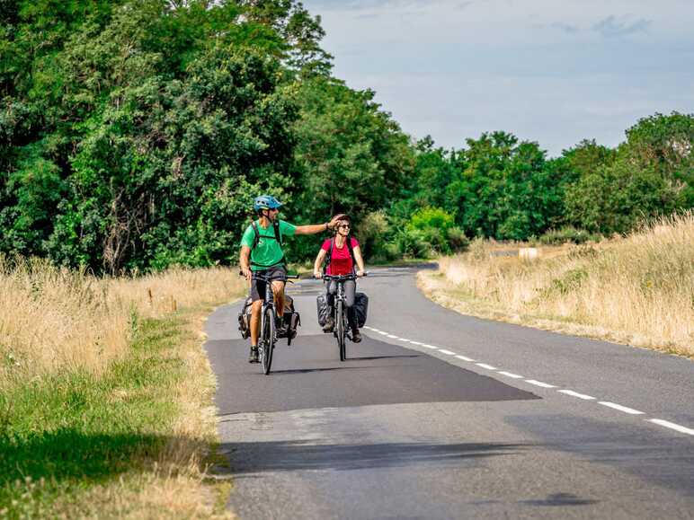 Un itinéraire aménagé essentiellement sur petites routes